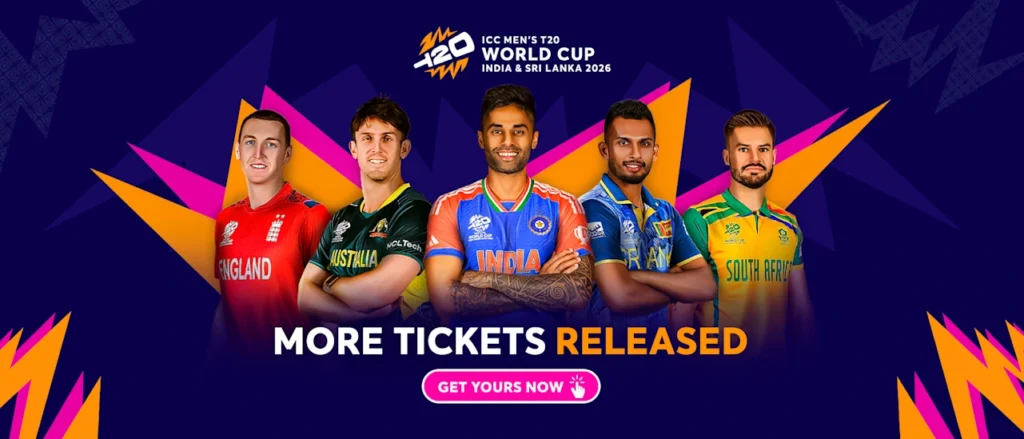 T20 World Cup 2026 Ticket Sales Go Live: How to Buy Now