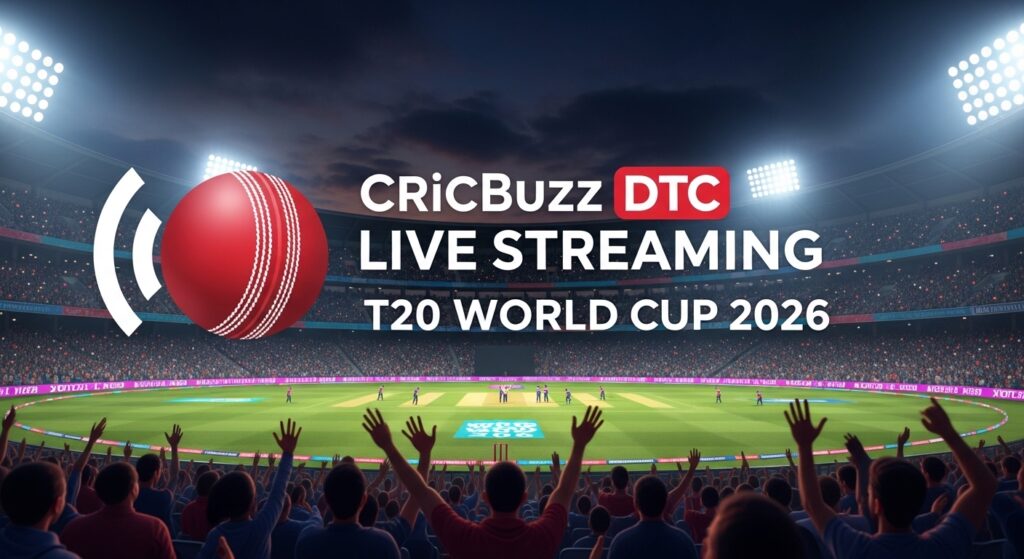 CricBuzz DTC Live Streaming T20 World Cup 2026