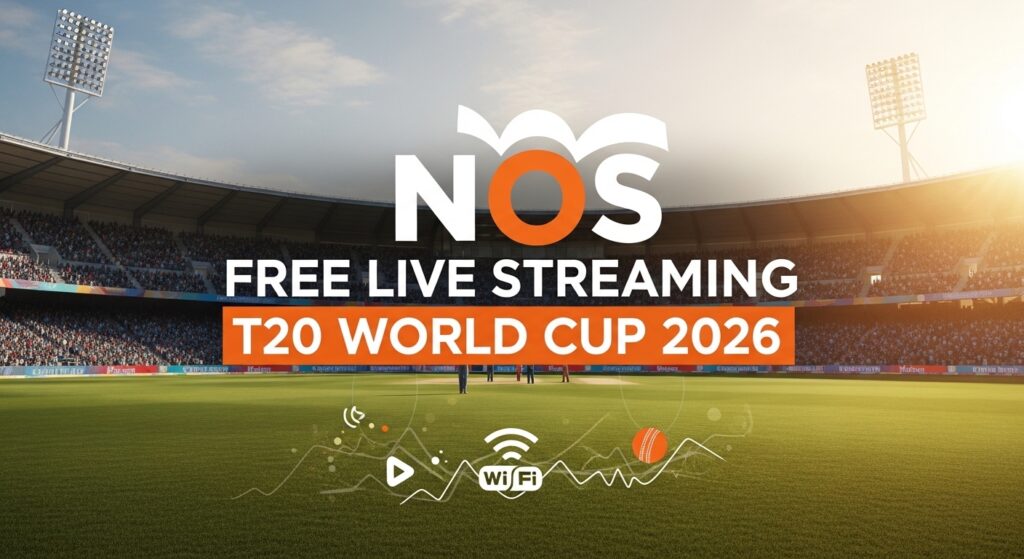 NOS Free Live Streaming T20 World Cup 2026
