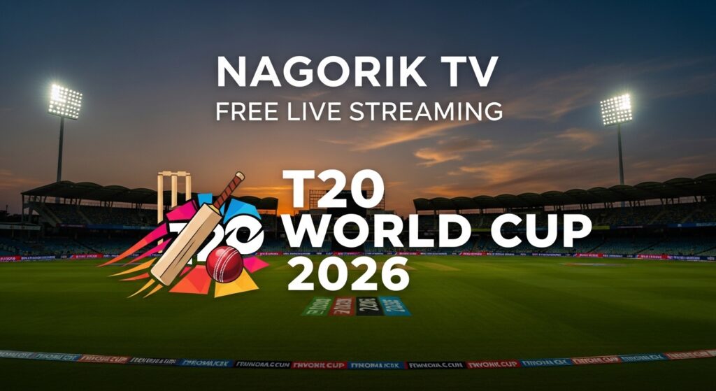 Nagorik TV Free Live Streaming T20 World Cup 2026