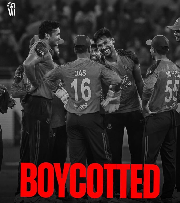 Bangladesh Pulls Out of T20 World Cup 2026 Following ICC's India Venue Decision