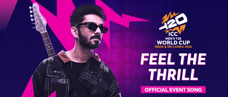 T20 World Cup 2026 Anthem Released: Listen to Anirudh’s “Feel The Thrill”