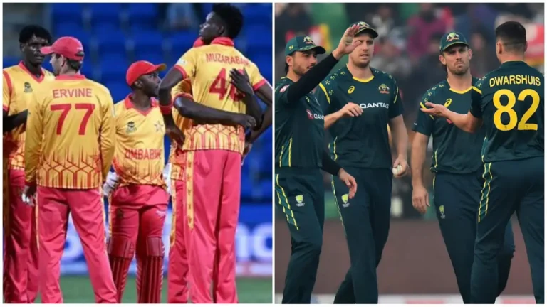 Australia vs Zimbabwe live streaming