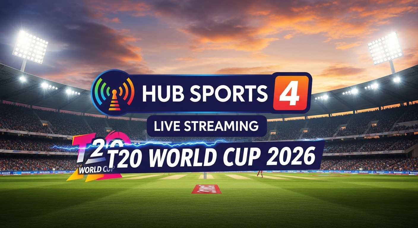 Hub Sports 4 Live Streaming T20 World Cup 2026