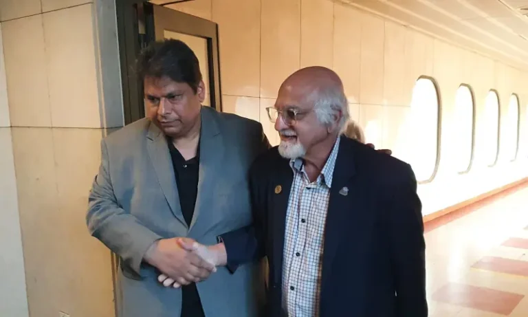 ICC Deputy Chairman Imran Khwaja Arrives in Lahore for Talks