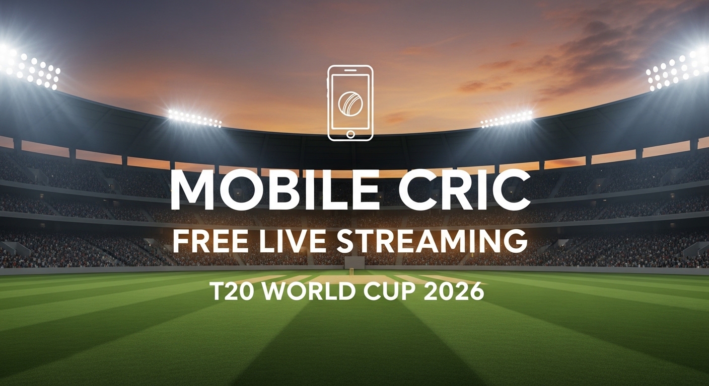 Mobile Cric Free Live Streaming T20 World Cup 2026