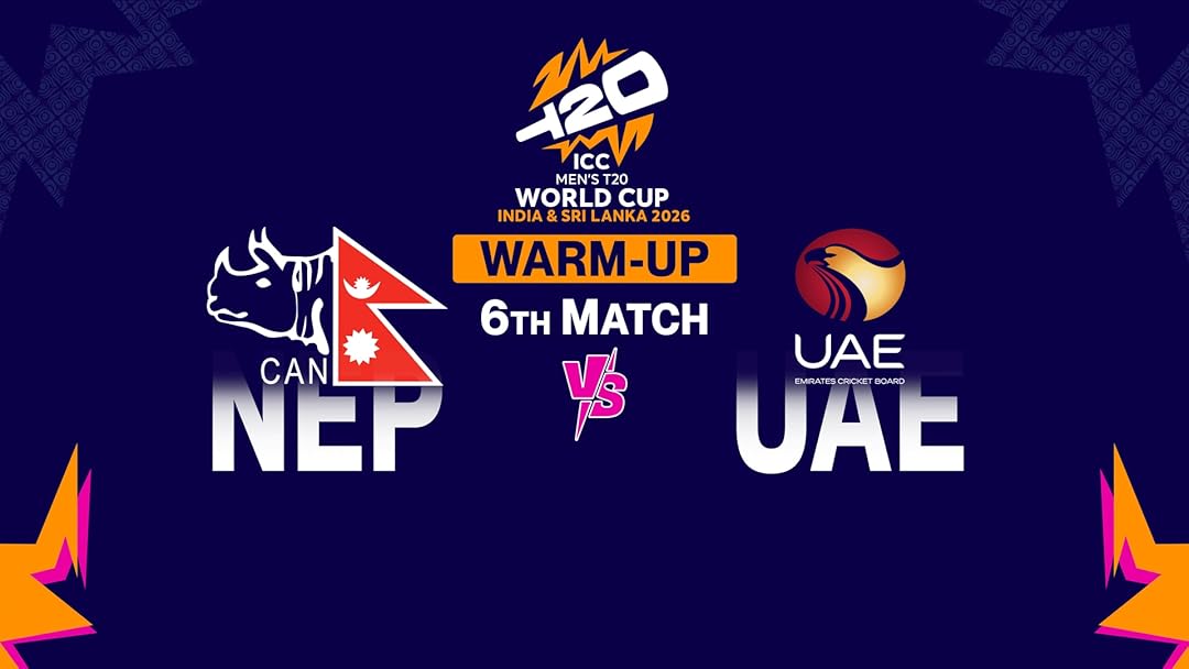 Nepal vs United Arab Emirates Live Streaming Free & Live Scores - T20 WC Warm-up