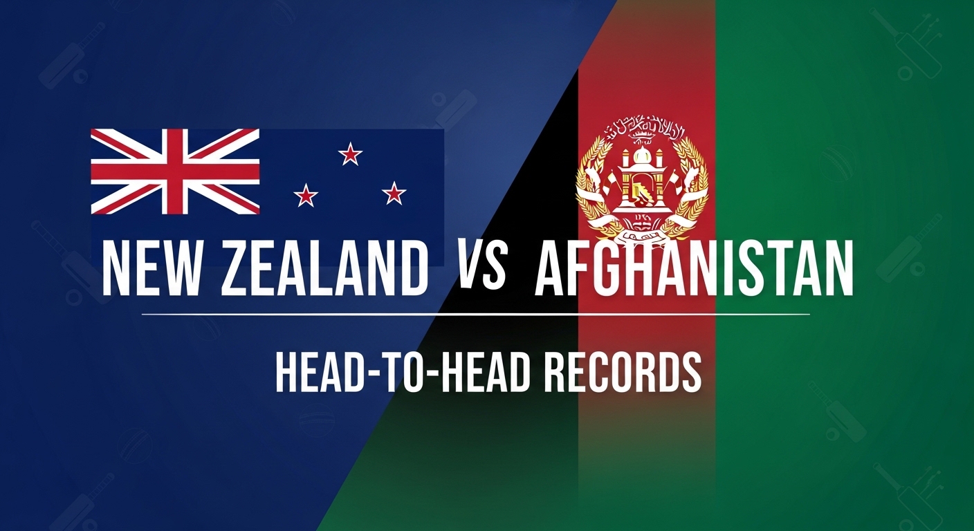 New Zealand vs Afghanistan Head-to-Head Records: The One Stat That Should Terrify New Zealand Fans