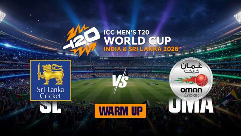 Sri Lanka A vs Oman Live Streaming Free & Live Scores - T20 WC Warm-up 2026