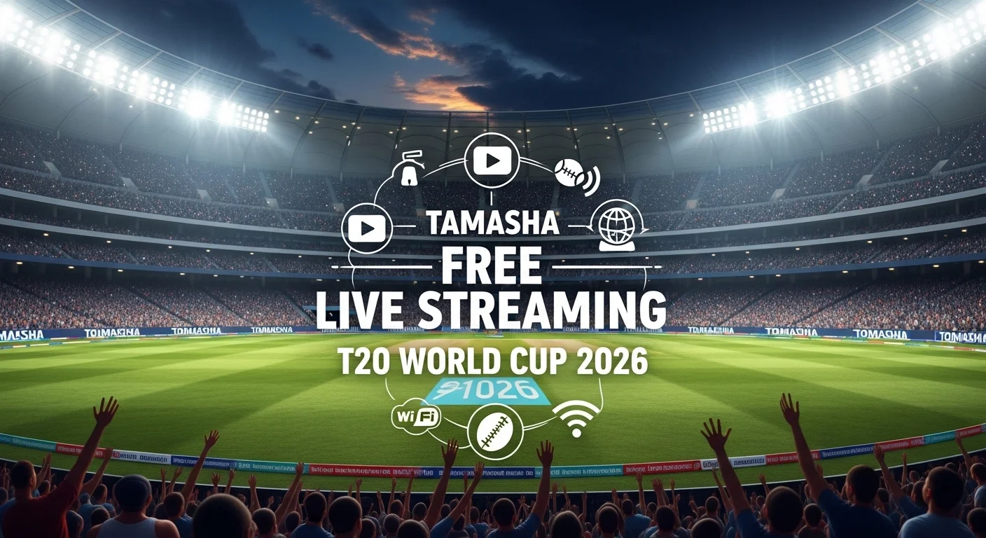 Tamasha Free Live Streaming T20 World Cup 2026