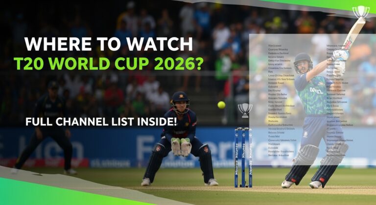 Where to Watch T20 World Cup 2026? Full Channel List Inside!