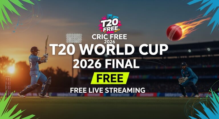 Cric Free T20 World Cup 2026 Final Free Live Streaming