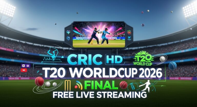 Cric HD T20 World Cup 2026 Final Free Live Streaming