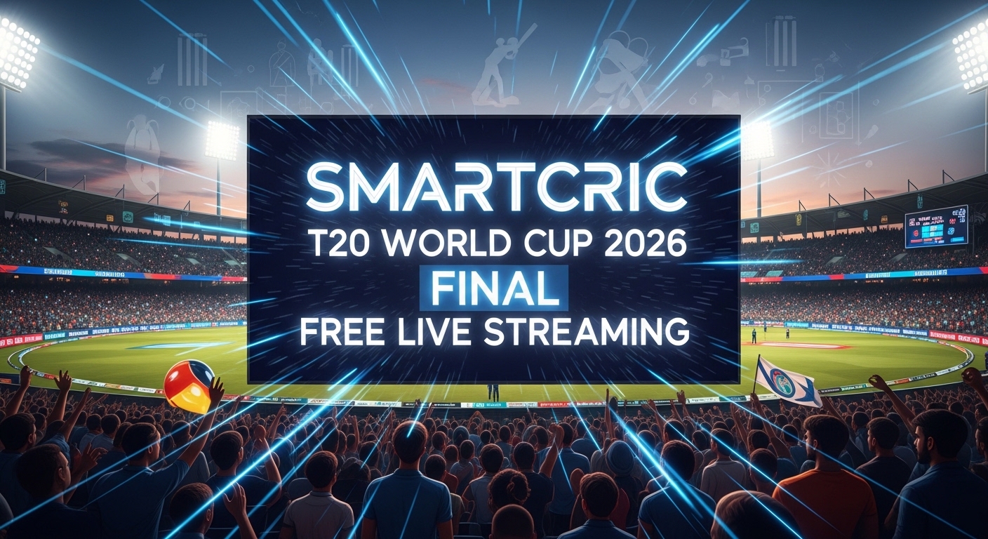 Smartcric T20 World Cup 2026 Final Free Live Streaming
